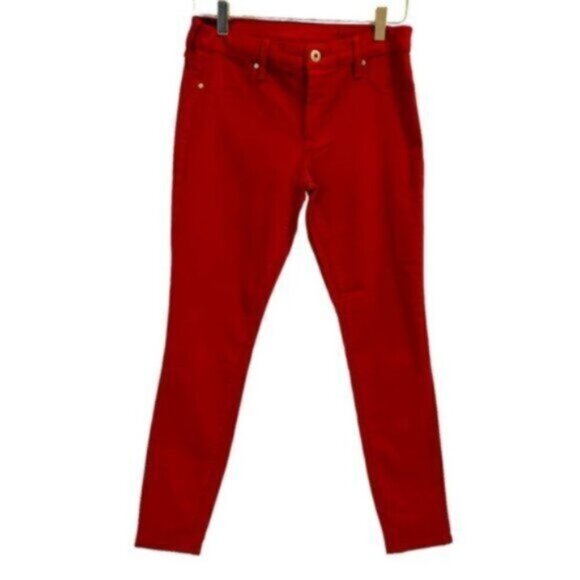 BLANKNYC | Women's Red Zipper Closure Stretch Jeans Size 30 - Picture 1 of 9